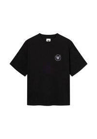 DOUBLE A BY W.W. LIAM TEE  - Print T-shirt - black