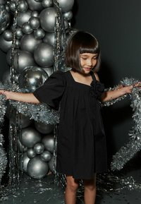 Next ONE SHOULDER CORSAGE  - Cocktailklänning - black