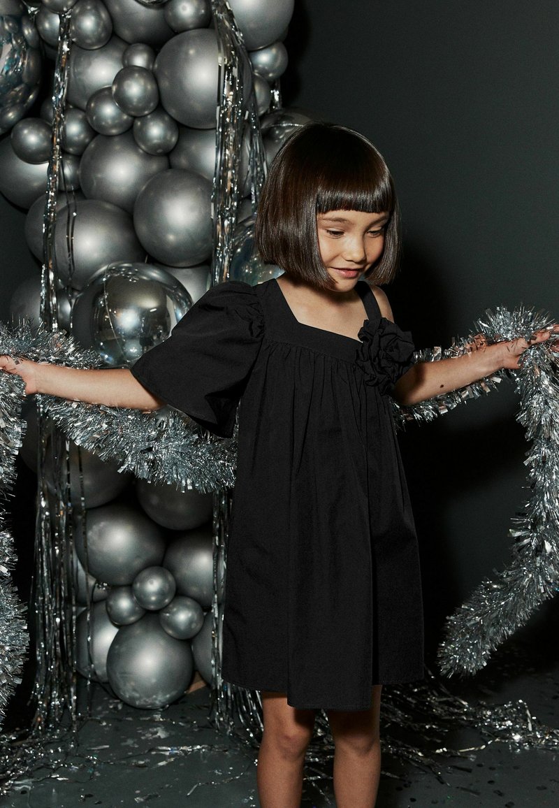 Next ONE SHOULDER CORSAGE  - Cocktailklänning - black