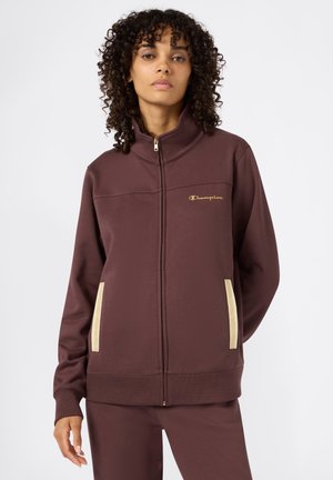 Sweatjacke - dark brown