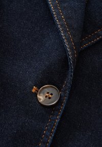 someday. NIARA - Giacca di jeans - dark rinsed blue