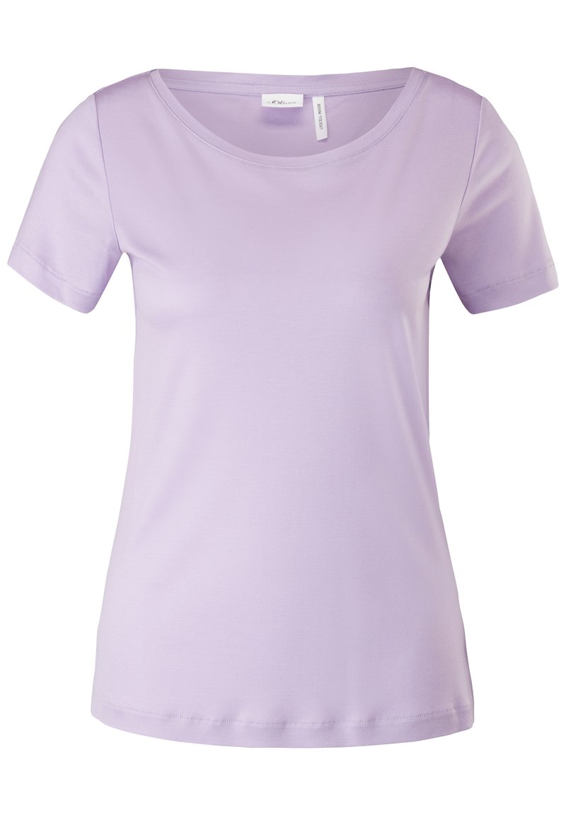 s.Oliver BLACK LABEL T-shirt basic paars s.Oliver BLACK LABEL T-shirt basic paars