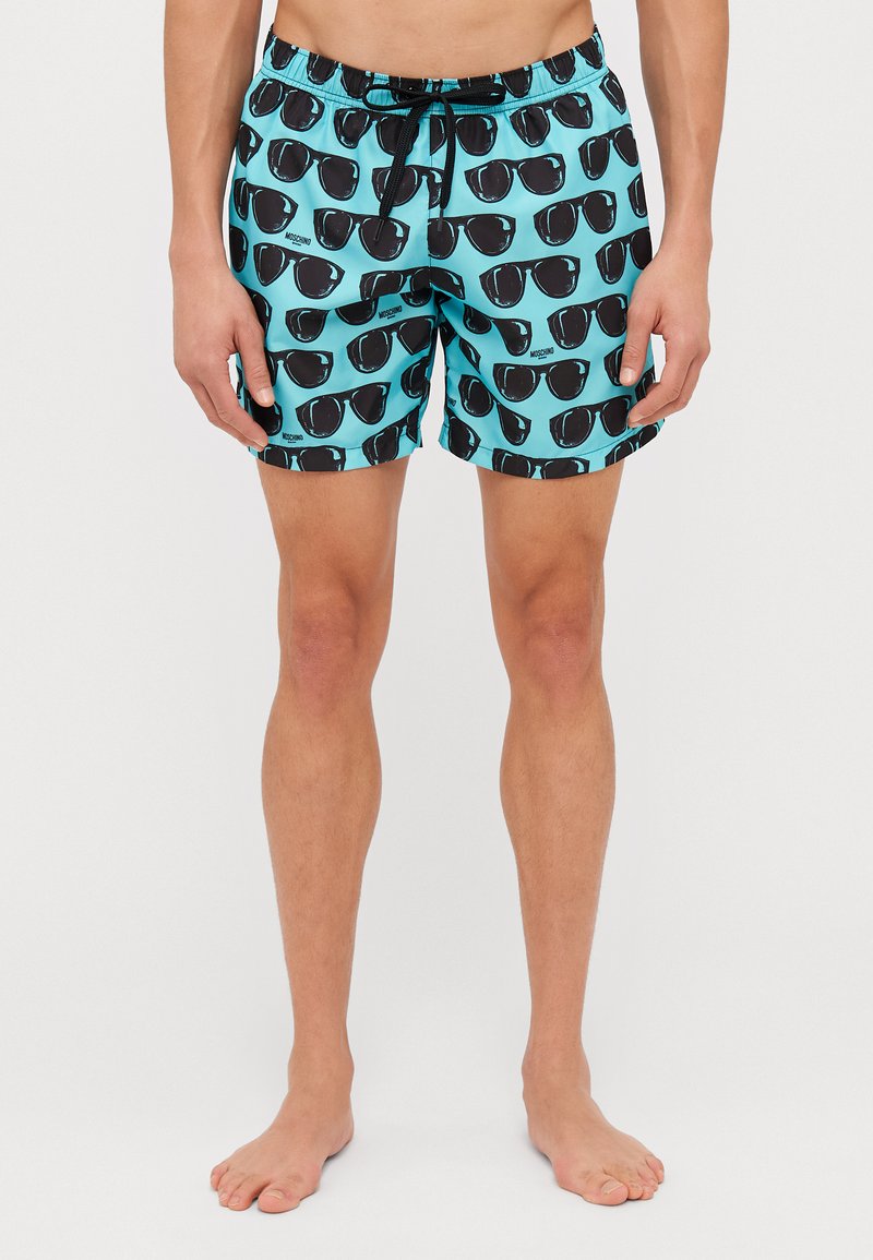 MOSCHINO SWIM SHORT BOXER - Badeshorts - multi light blue