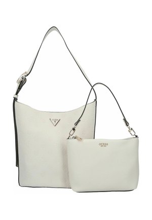 CRESIDIA SCHULTER - Borsa a mano - bone logo