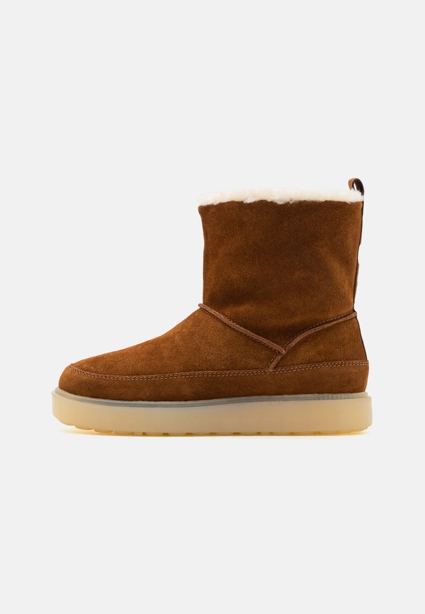JOAN - Winter boots - cognac