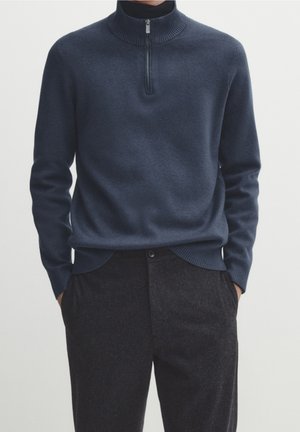 Maglione - blue-black denim