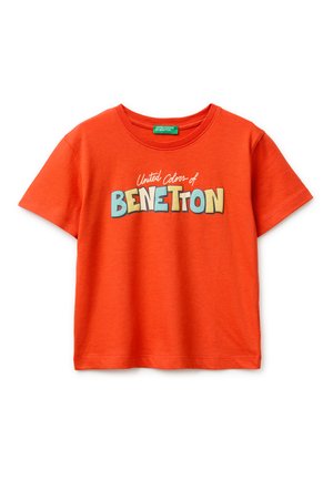 United Colors of Benetton, - T-shirt z nadrukiem