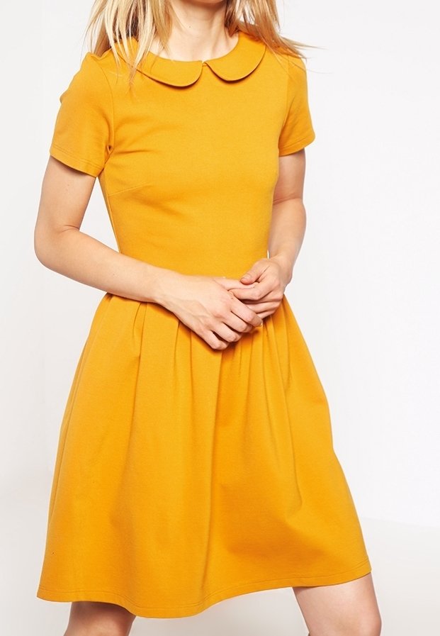 eleanor jersey midi dress Eleanor Cotton Midi Dress in White Bohemia Spot Ivory