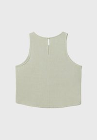 Stradivarius FLOWING RACERBACK - Blůza - khaki
