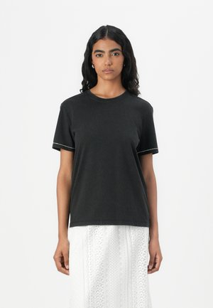 ONLRASSI DETAIL TEE - Pamata T-krekls - black