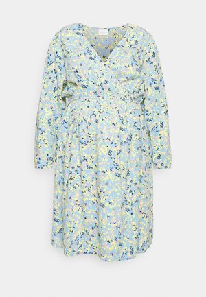 Mamalicious Curve MLRENEE TESS L/S SHORT DRESS 2F A CUR - Kjole - allure