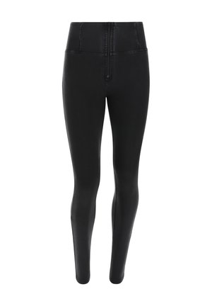 PUSH UP WR UP VITA ALTA - Jeans Skinny Fit - jeans nero cuciture in tono