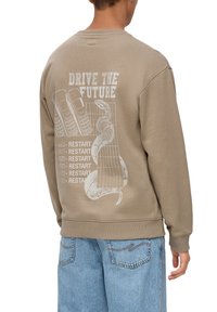 QS Sweatshirt - sandfarben