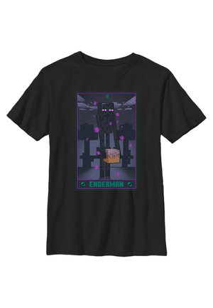MINECRAFT ENDER TAROT - Print T-shirt - black