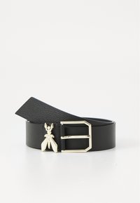 Patrizia Pepe BELT - Öv - black/light gold-coloured