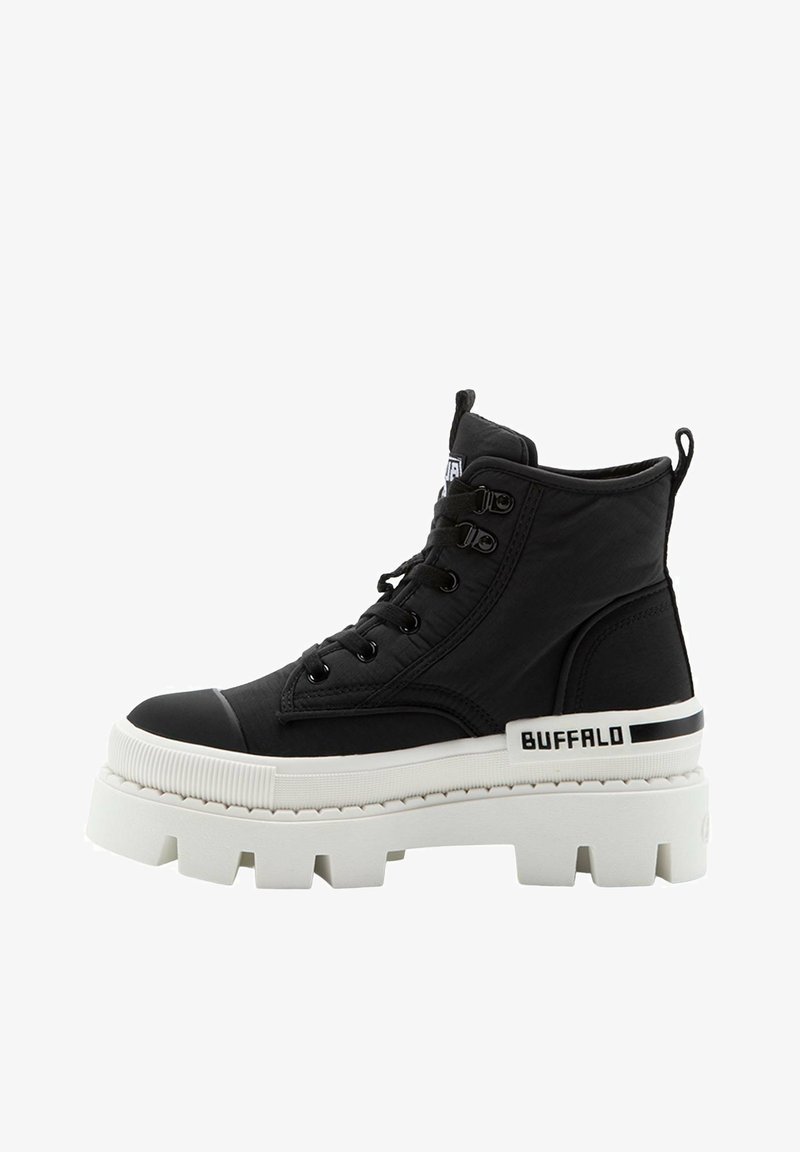 Buffalo RAVEN - Bottines à plateau - czarny