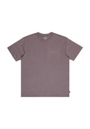 Billabong CRAYON WAVE - Majica kratkih rukava s printom - dusty purple