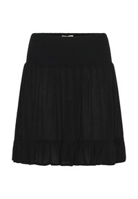 KATHORA AMBER - A-vonalú szoknya - black deep