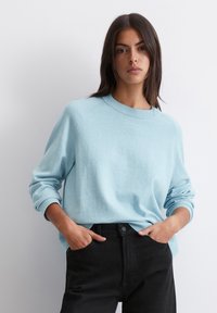 Marc O'Polo DENIM CREW  - Πουλόβερ - light blue melange_01