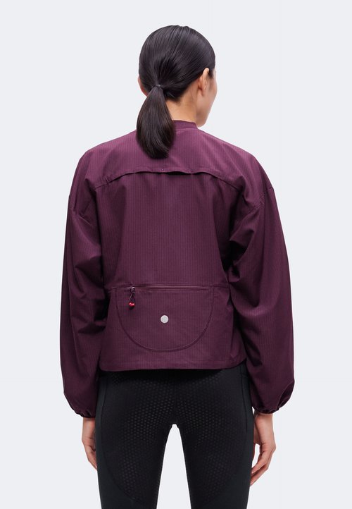 ASICS NAGINO RUN ADJUSTABLE JACKET - Windbreaker - dark aubergine — photo 3
