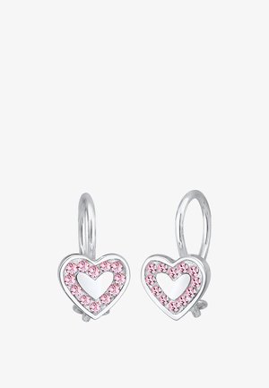 SPARKLING HEART - Auskarai - silberfarben