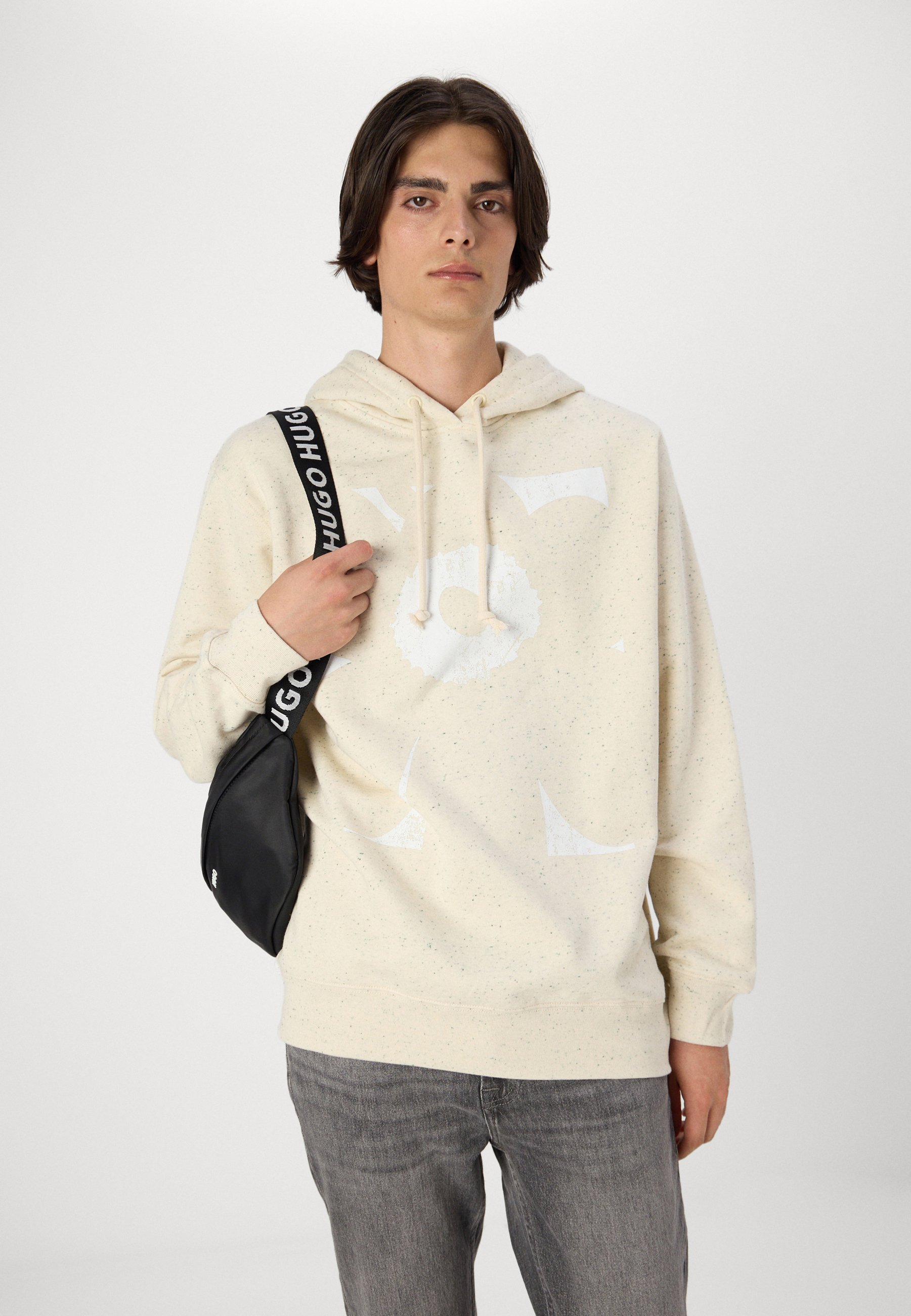 Marimekko IVVAR UNIKKO UNISEX - Huppari - off-white/green