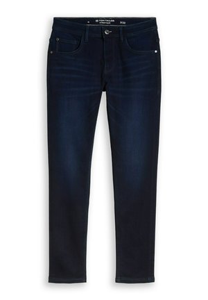 TOM TAILOR, TTTROY SLIM JEANS - Jeans slim fit - blue black denim