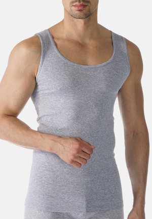 mey, MEY 2 PACK - Unterhemd/-shirt - light grey melange