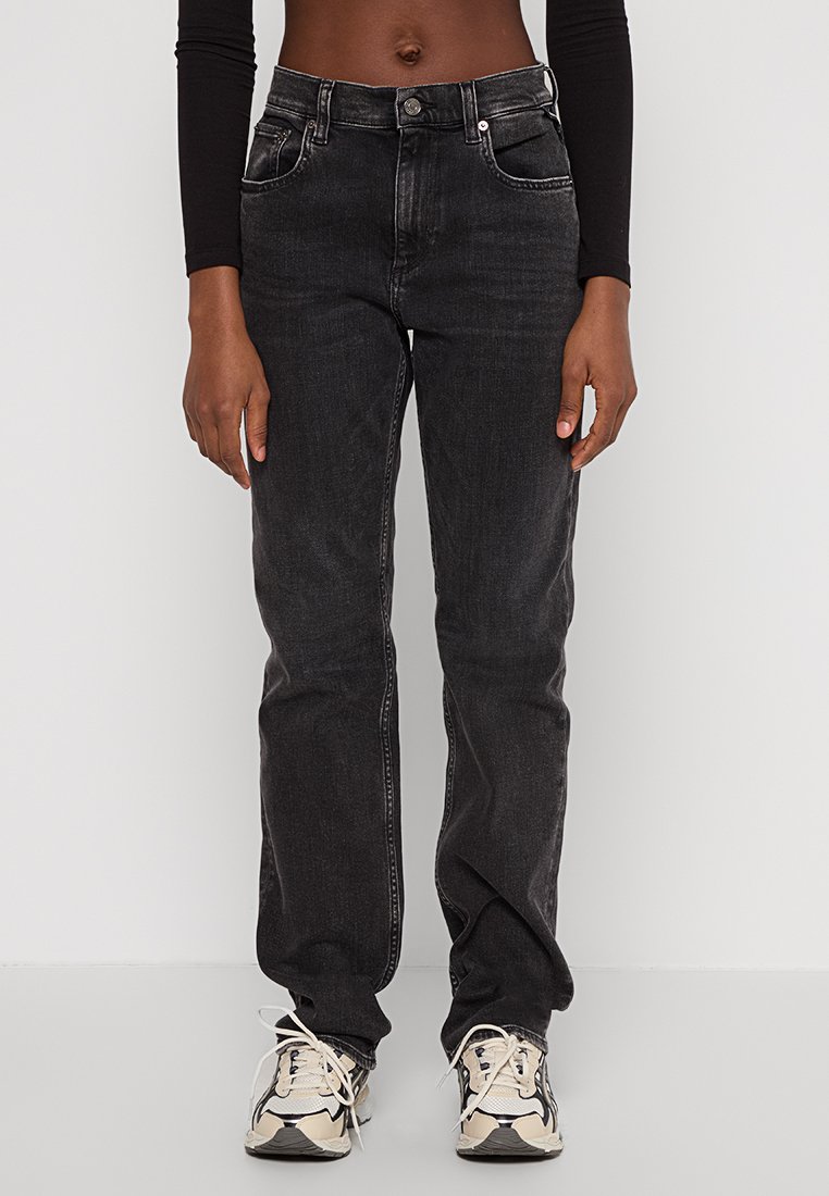 Replay Straight leg jeans zwart Replay Straight leg jeans zwart