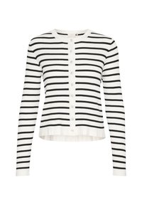 Cardigan - chalk black stripe