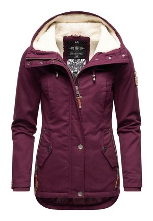 BIKOO - Cappotto invernale - dark red melange