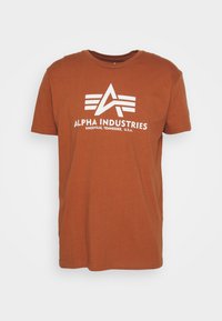 T-shirt print - hazel brown