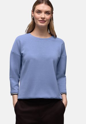MIT KONTRASTDETAILS - Langærmet T-shirt - blau