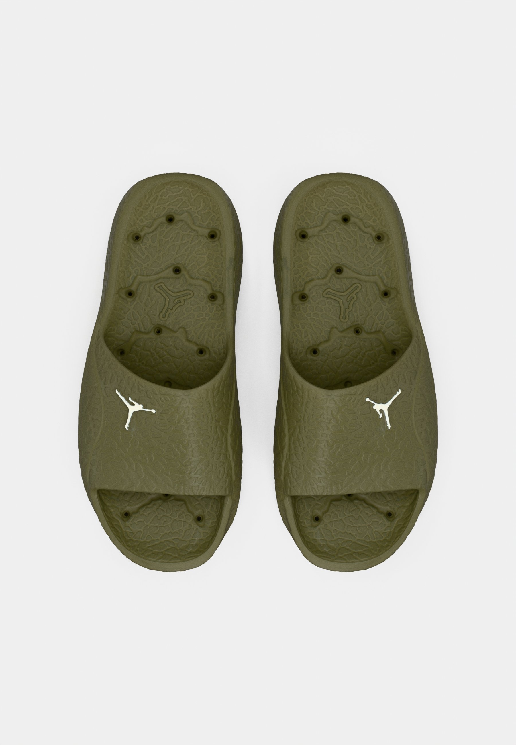 jordan slides green