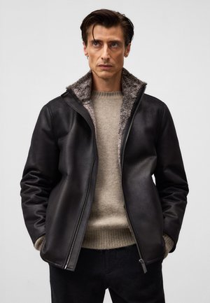 BAND  - Kunstlederjacke - black