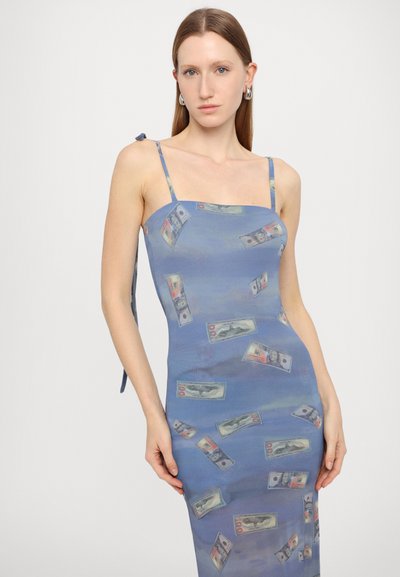 AVAVAV LONG SMOCK DRESS - Maksi suknelė - blue