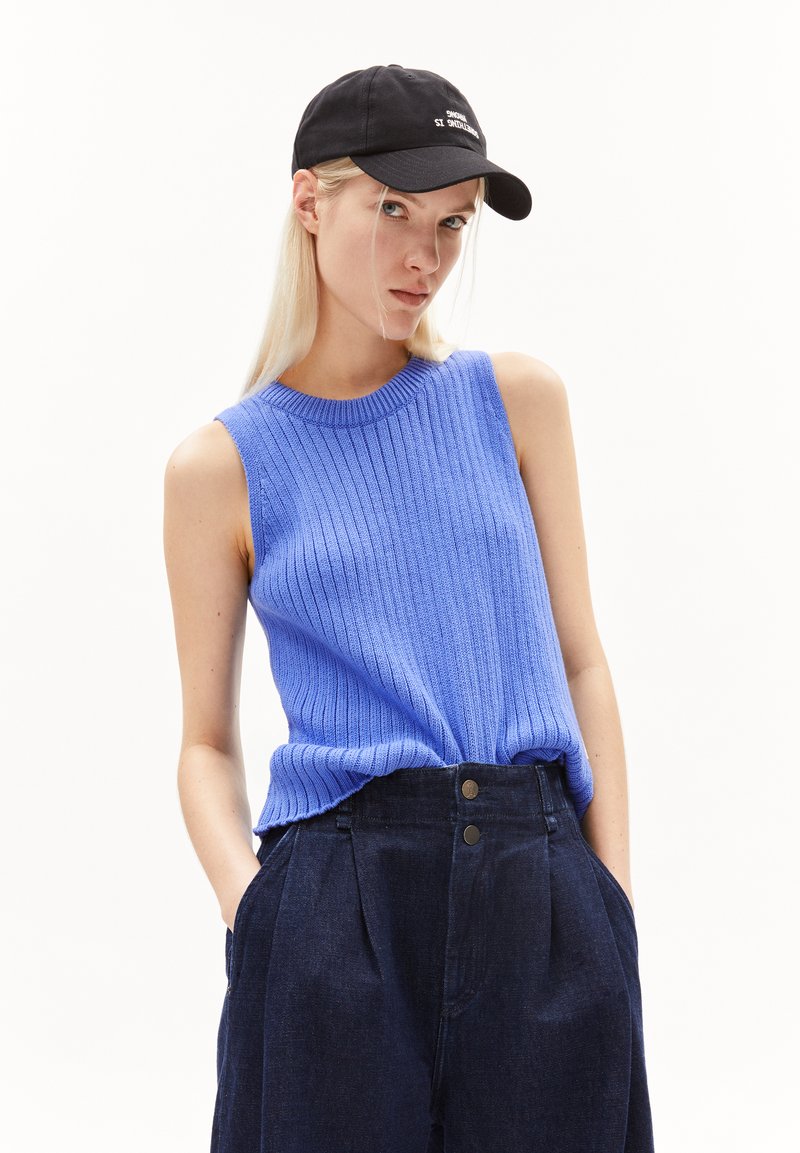 ARMEDANGELS WIOLAA - Top - blue bloom