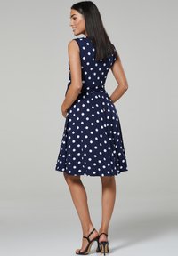 Chelsea Clark CIĄŻOWA Z FUNKCJĄ KARMIENIA - Dnevna haljina - dark blue white