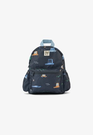 Liewood, ANDREAS BACKPACK UNISEX - School bag - cars / classic navy