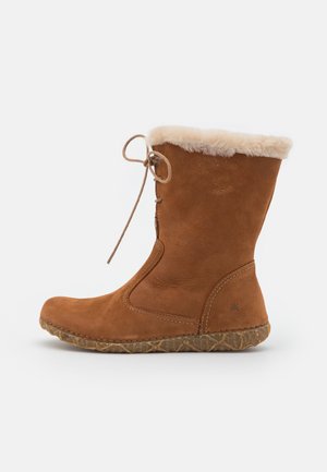 Snørestøvletter - brown