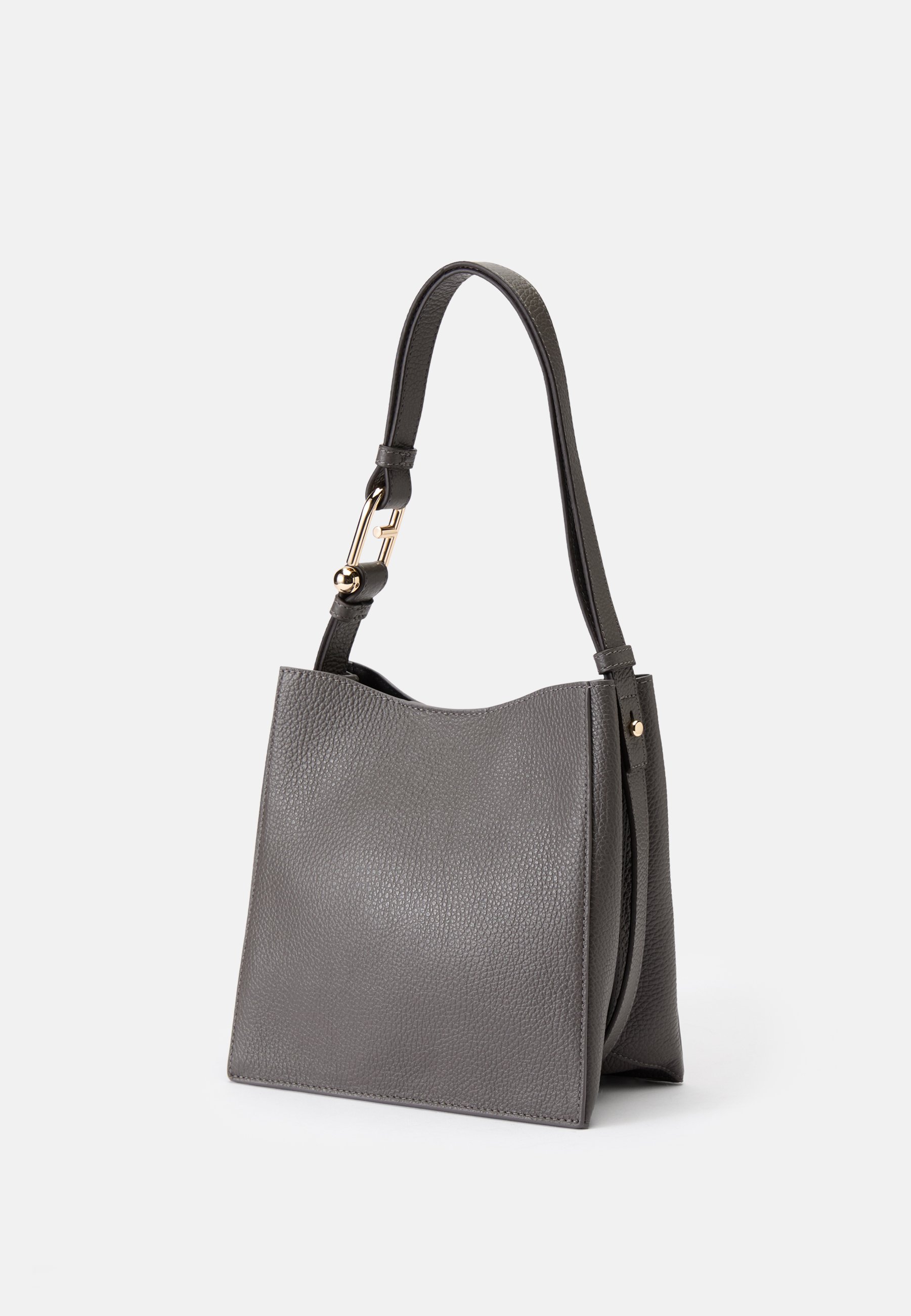 Furla NUVOLA MINI BUCKET BAG - Handbag - urban gray/grey - Zalando