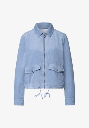 Street One, CORDJACKE MIT HEMDKRAGEN UND ZIPPER - Leichte Jacke - northern blue