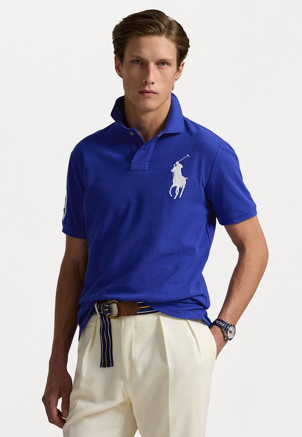 CUSTOM SLIM FIT BIG PONY MESH SHIRT - Polo shirt - cruise royal
