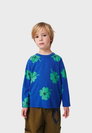 LUCKY CLOVER UNISEX - Long sleeved top - blue