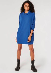 Apricot COWL NECK - Strickkleid - blue
