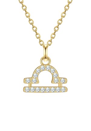 STERNZEICHEN WAAGE - Kaelakee - yellow gold-coloured