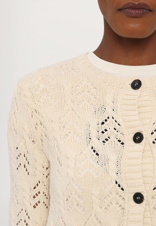 PANARIA - Cardigan - ecru3