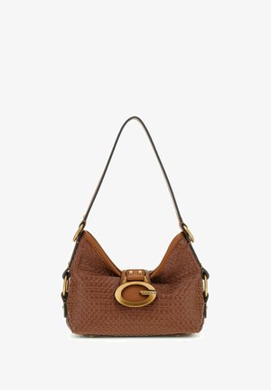 Guess, CAMDEN MINI SHOULDER BAG - Sac à main - cognac