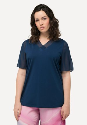 V-NECK  - Pusero - steel blue