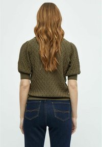 PEPPERCORN ROSALIA PUFF SLEEVE  - Printtipaita - capers